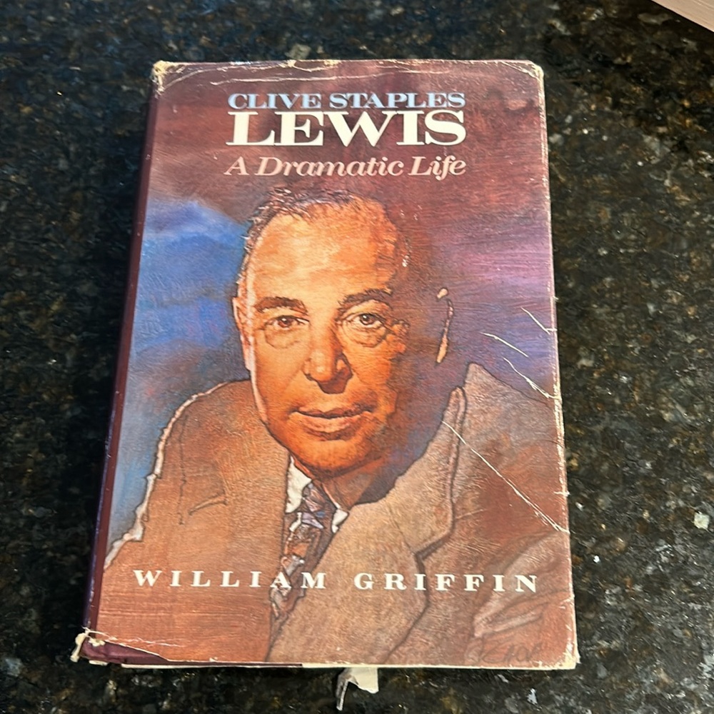 Clive Staples Lewis, A Dramatic Life by William Griffin, hardcover w/jacket